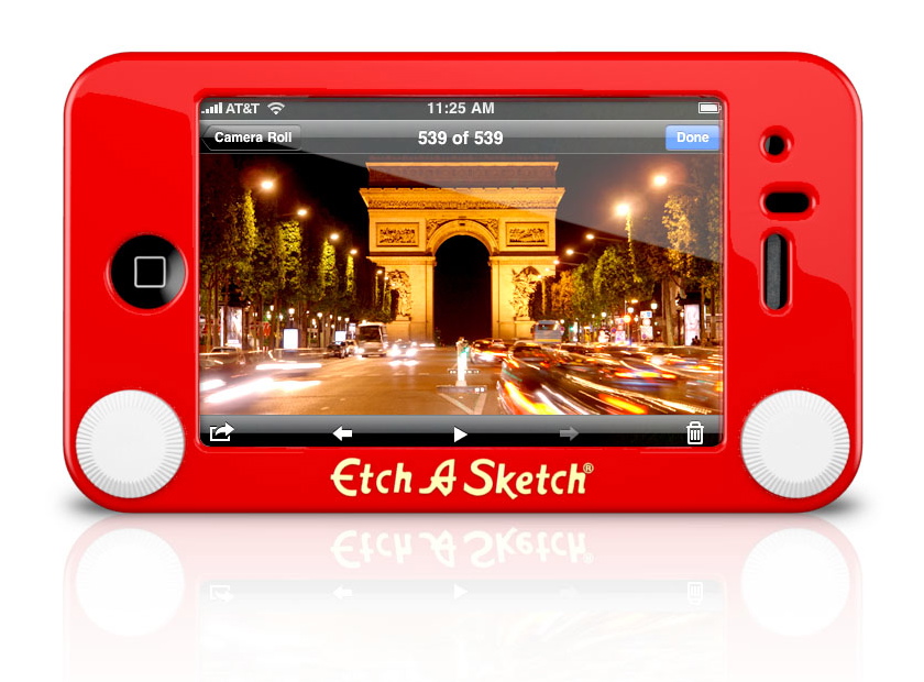 Etch A Sketch® Iphone 3G/3GS Case - Click Image to Close